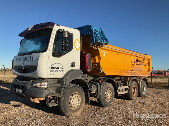 2007 Renault Kerax 410.42 8x4 Twin-Steer Tri/A Dump Truck - Самосвал: фото 3 2007 Renault Kerax 410.42 8x4 Twin-Steer Tri/A Dump Truck - Самосвал: фото 3