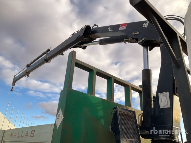 2007 Scania P340 2006 Hiab 144B-2 5 ton on 6x2 Flatbed Truck with Crane - Грузовик бортовой/ Платформа, Автоманипулятор: фото 5 2007 Scania P340 2006 Hiab 144B-2 5 ton on 6x2 Flatbed Truck with Crane - Грузовик бортовой/ Платформа, Автоманипулятор: фото 5