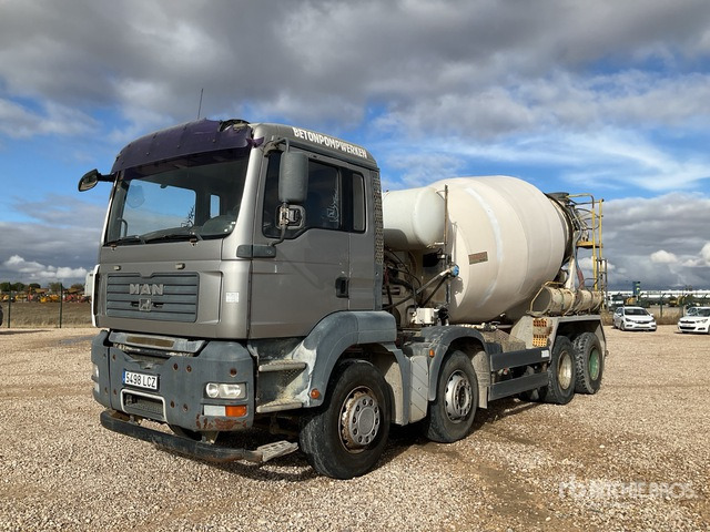 2008 MAN TGA H414FFDC 8x4 Mixer Truck - Автобетоносмеситель: фото 1 2008 MAN TGA H414FFDC 8x4 Mixer Truck - Автобетоносмеситель: фото 1