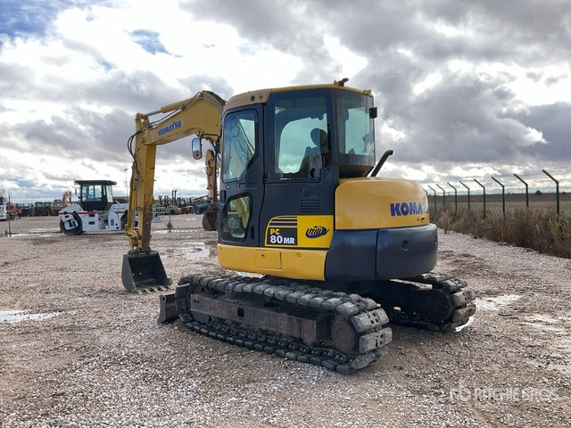 2012 Komatsu PC80MR-3 Mini Excavator: <6.6t - Мини-экскаватор: фото 2 2012 Komatsu PC80MR-3 Mini Excavator: <6.6t - Мини-экскаватор: фото 2