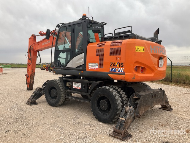 2017 Hitachi ZX170W-6 Wheel Excavator - Колёсный экскаватор: фото 4 2017 Hitachi ZX170W-6 Wheel Excavator - Колёсный экскаватор: фото 4