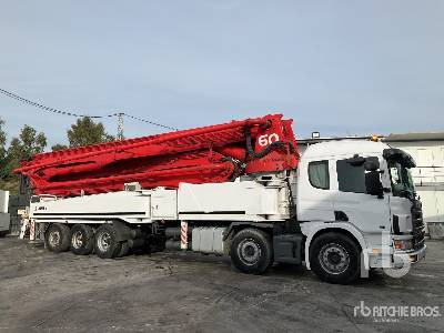 SCANIA P124 NA420 2005 Junjin JJ-M5517 56 m on 10 ... - Автобетононасос: фото 4 SCANIA P124 NA420 2005 Junjin JJ-M5517 56 m on 10 ... - Автобетононасос: фото 4