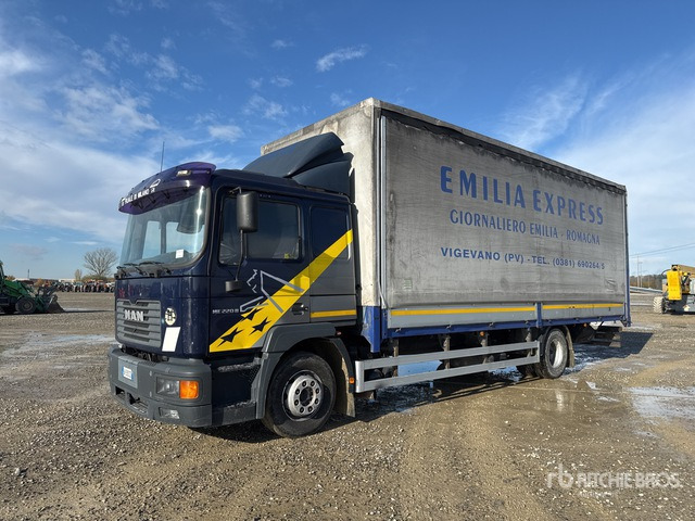 2001 MAN 13.224 4x2 Curtain Side Truck - Тентованный грузовик: фото 1 2001 MAN 13.224 4x2 Curtain Side Truck - Тентованный грузовик: фото 1