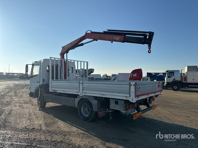 2009 Mercedes-Benz MB 818 K 2009 Fassi F65A.23 2710 kg on 4x2 Flatbed Truck with Crane - Грузовик бортовой/ Платформа, Автоманипулятор: фото 3 2009 Mercedes-Benz MB 818 K 2009 Fassi F65A.23 2710 kg on 4x2 Flatbed Truck with Crane - Грузовик бортовой/ Платформа, Автоманипулятор: фото 3