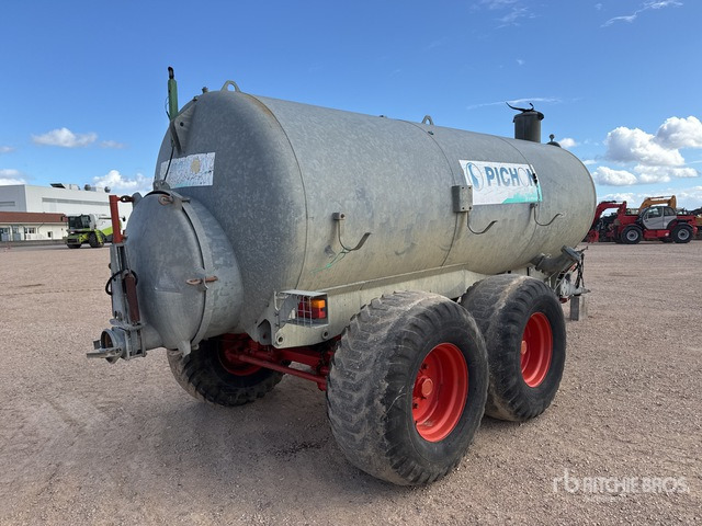 1996 Pichon TCI10 Liquid T/A Tonne A Lisier 2 Essieux Liquid Manure Spreader - Цистерна для жидкого навоза: фото 4 1996 Pichon TCI10 Liquid T/A Tonne A Lisier 2 Essieux Liquid Manure Spreader - Цистерна для жидкого навоза: фото 4