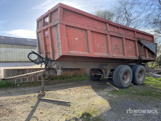 2001 Godimat GM150 T/A End Dump Benne A Cereales 2 ... Grain Trailer - Сельскохозяйственный прицеп-самосвал: фото 1 2001 Godimat GM150 T/A End Dump Benne A Cereales 2 ... Grain Trailer - Сельскохозяйственный прицеп-самосвал: фото 1