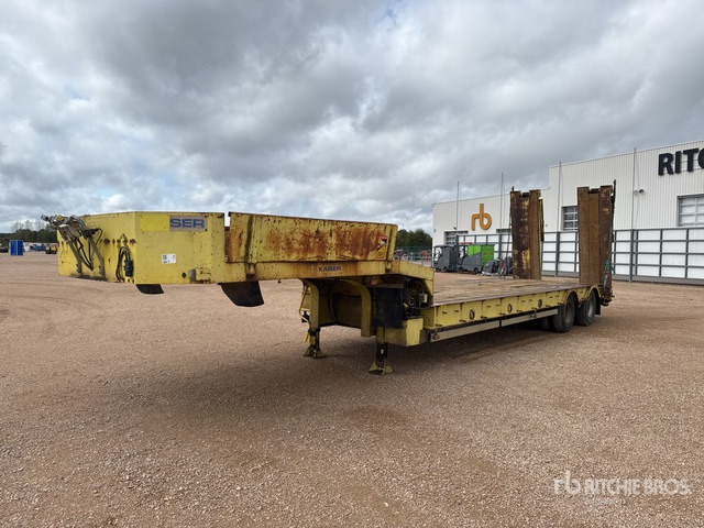 2002 Kaiser S3802F T/A Semi-Remorque Porte-Engins ... Lowboy Trailer - Низкорамный полуприцеп: фото 1 2002 Kaiser S3802F T/A Semi-Remorque Porte-Engins ... Lowboy Trailer - Низкорамный полуприцеп: фото 1