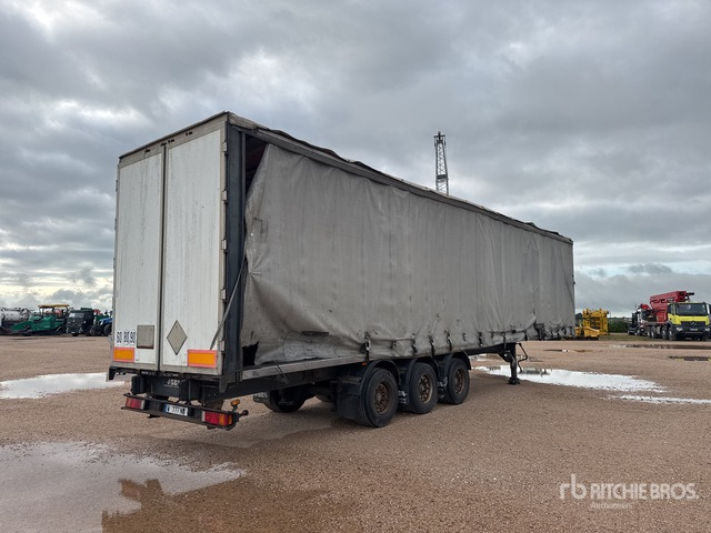 2003 Asca S319DB Tri/A Remorque A Rideaux Coulis ... Curtain Side Trailer - Тентованный полуприцеп: фото 4 2003 Asca S319DB Tri/A Remorque A Rideaux Coulis ... Curtain Side Trailer - Тентованный полуприцеп: фото 4