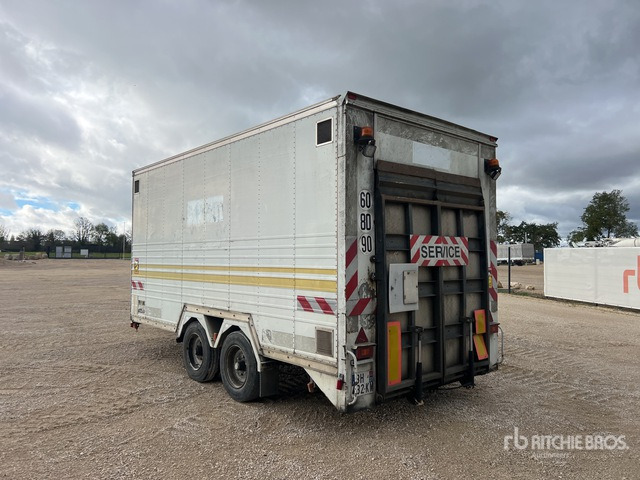 2003 Moiroud TR6000D T/A Remorque 2 Essieux Equipment Trailer - Низкорамный прицеп: фото 2 2003 Moiroud TR6000D T/A Remorque 2 Essieux Equipment Trailer - Низкорамный прицеп: фото 2