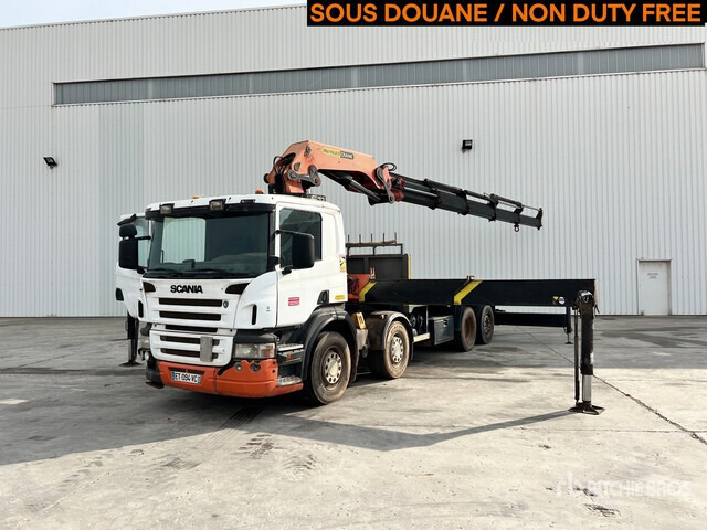 2005 Scania P380 2005 Palfinger PK 56002 18290 k ... Flatbed Truck with Crane - Косилка-измельчитель/ Мульчер: фото 1 2005 Scania P380 2005 Palfinger PK 56002 18290 k ... Flatbed Truck with Crane - Косилка-измельчитель/ Мульчер: фото 1