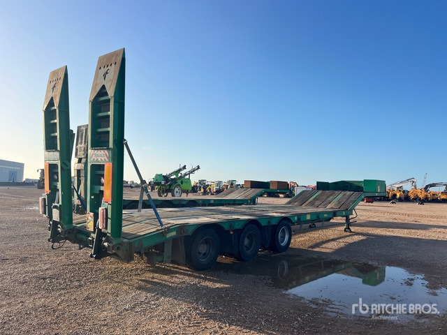2006 ACTM S46315 Semi-Remorque Porte-Engins 3 Es ... Lowboy Trailer - Низкорамный полуприцеп: фото 3 2006 ACTM S46315 Semi-Remorque Porte-Engins 3 Es ... Lowboy Trailer - Низкорамный полуприцеп: фото 3