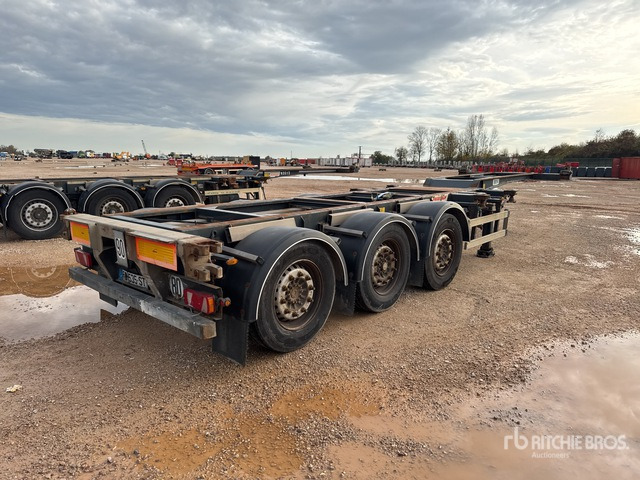 2010 Fruehauf T38NOTM2TEA Tri/A Semi-Remorque Porte-Conte ... Container Trailer - Прицеп-контейнеровоз/ Сменный кузов: фото 3 2010 Fruehauf T38NOTM2TEA Tri/A Semi-Remorque Porte-Conte ... Container Trailer - Прицеп-контейнеровоз/ Сменный кузов: фото 3