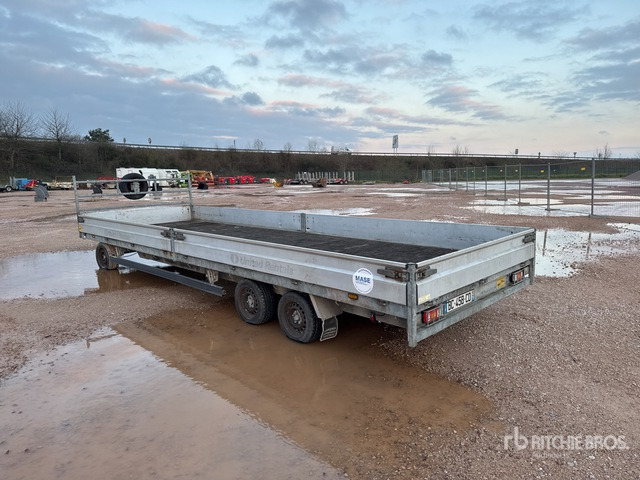 2010 Hapert V3500 Tri/A Remorque Plateau Equipment Trailer - Низкорамный прицеп: фото 2 2010 Hapert V3500 Tri/A Remorque Plateau Equipment Trailer - Низкорамный прицеп: фото 2