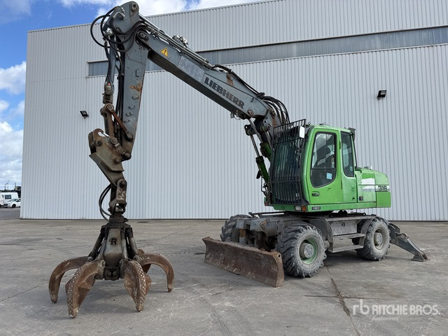 2011 Liebherr A 316 Litronic Pelle Sur Pneus Wheel Excavator - Колёсный экскаватор: фото 2 2011 Liebherr A 316 Litronic Pelle Sur Pneus Wheel Excavator - Колёсный экскаватор: фото 2