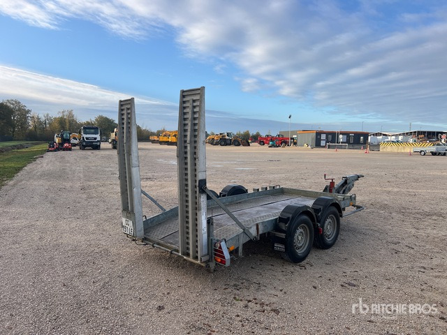 2012 Hubiere TPG352R T/A Remorque 2 Essieux Equipment Trailer - Низкорамный прицеп: фото 3 2012 Hubiere TPG352R T/A Remorque 2 Essieux Equipment Trailer - Низкорамный прицеп: фото 3