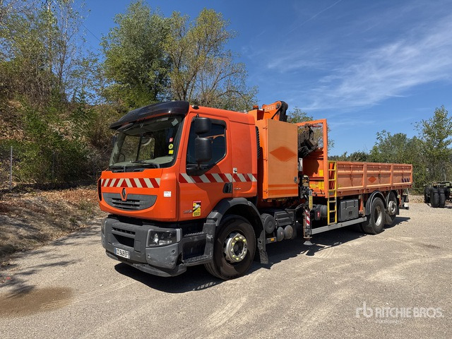 2012 Renault Premium 380DXi Fassi F155A.0.23 6000 kg Articu ... Flatbed Truck with Crane - Грузовик бортовой/ Платформа, Автоманипулятор: фото 2 2012 Renault Premium 380DXi Fassi F155A.0.23 6000 kg Articu ... Flatbed Truck with Crane - Грузовик бортовой/ Платформа, Автоманипулятор: фото 2