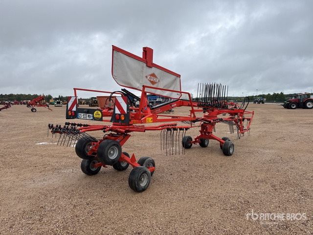 2016 Kuhn GA6632 6.6 m Semi-Mount 2 Rotor Andaineuse Hay Rake - Сеноворошилка: фото 3 2016 Kuhn GA6632 6.6 m Semi-Mount 2 Rotor Andaineuse Hay Rake - Сеноворошилка: фото 3