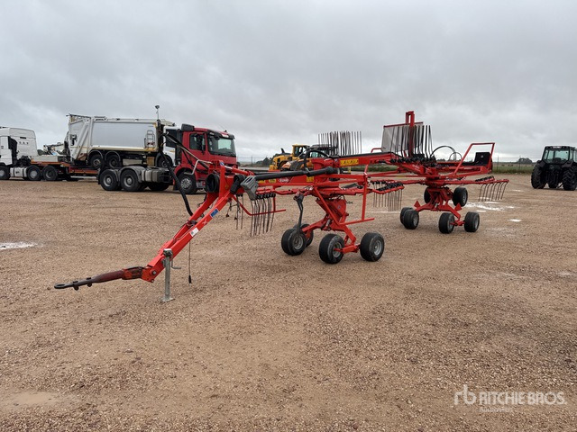 2016 Kuhn GA6632 6.6 m Semi-Mount 2 Rotor Andaineuse Hay Rake - Сеноворошилка: фото 1 2016 Kuhn GA6632 6.6 m Semi-Mount 2 Rotor Andaineuse Hay Rake - Сеноворошилка: фото 1