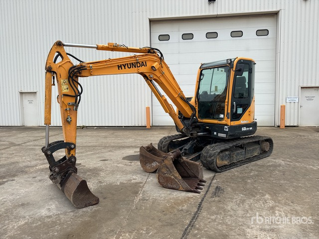 2017 Hyundai R60CR-9A Mini-Pelle Mini Excavator: <6.6t - Мини-экскаватор: фото 1 2017 Hyundai R60CR-9A Mini-Pelle Mini Excavator: <6.6t - Мини-экскаватор: фото 1