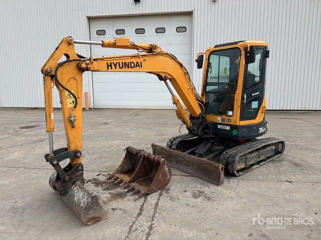 2018 Hyundai Robex35Z-9 Mini-Pelle Mini Excavator: <6.6t - Мини-экскаватор: фото 1 2018 Hyundai Robex35Z-9 Mini-Pelle Mini Excavator: <6.6t - Мини-экскаватор: фото 1