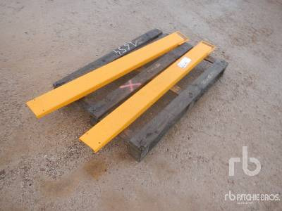 FORK-EXTENSIONS 3T-1800MM (Unused) - Вилы для Мини-погрузчиков с бортовым поворотом: фото 1 FORK-EXTENSIONS 3T-1800MM (Unused) - Вилы для Мини-погрузчиков с бортовым поворотом: фото 1