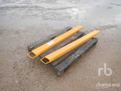 FORK-EXTENSIONS 3T-1800MM (Unused) - Вилы для Мини-погрузчиков с бортовым поворотом: фото 3 FORK-EXTENSIONS 3T-1800MM (Unused) - Вилы для Мини-погрузчиков с бортовым поворотом: фото 3