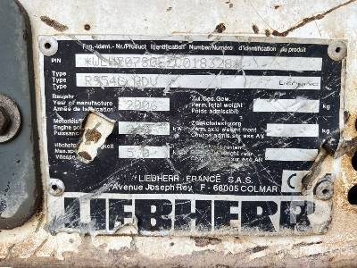 LIEBHERR R954C HDV Pelle De Demolition - Экскаватор для демонтажных работ: фото 5 LIEBHERR R954C HDV Pelle De Demolition - Экскаватор для демонтажных работ: фото 5