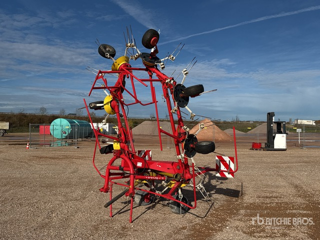 Pottinger Euro Hit 810 N Hay Tedder - Сеноворошилка: фото 1 Pottinger Euro Hit 810 N Hay Tedder - Сеноворошилка: фото 1