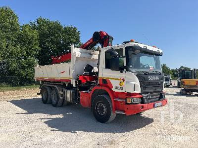 SCANIA P410 2016 Hiab X-Hiduo 188E-3 5200 k ... - Самосвал, Автоманипулятор: фото 4 SCANIA P410 2016 Hiab X-Hiduo 188E-3 5200 k ... - Самосвал, Автоманипулятор: фото 4