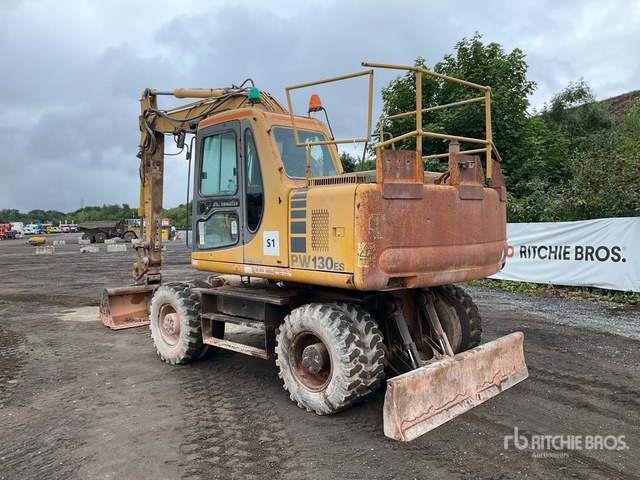 1998 Komatsu PW130ES Wheel Excavator - Колёсный экскаватор: фото 3 1998 Komatsu PW130ES Wheel Excavator - Колёсный экскаватор: фото 3