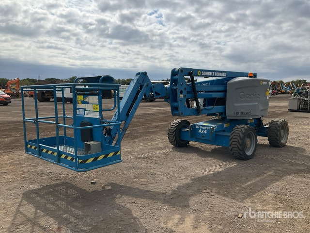 2014 Genie Z45/25J 4WD Diesel Articulating Boom Lift - Коленчатый подъемник: фото 4 2014 Genie Z45/25J 4WD Diesel Articulating Boom Lift - Коленчатый подъемник: фото 4