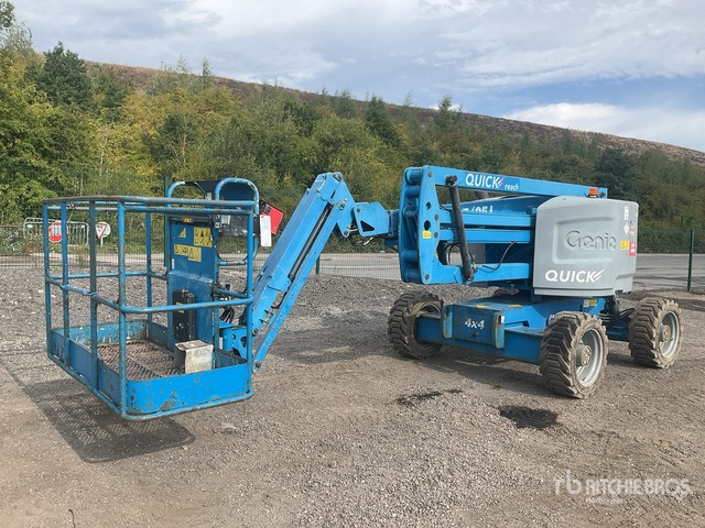 2016 Genie Z45/25J 4WD Diesel Articulating Boom Lift - Коленчатый подъемник: фото 4 2016 Genie Z45/25J 4WD Diesel Articulating Boom Lift - Коленчатый подъемник: фото 4