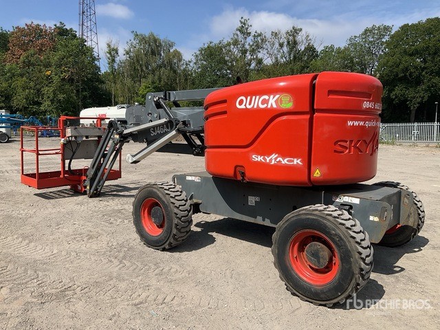 2016 Skyjack SJ46AJ 4WD Diesel Articulating Boom Lift - Коленчатый подъемник: фото 4 2016 Skyjack SJ46AJ 4WD Diesel Articulating Boom Lift - Коленчатый подъемник: фото 4
