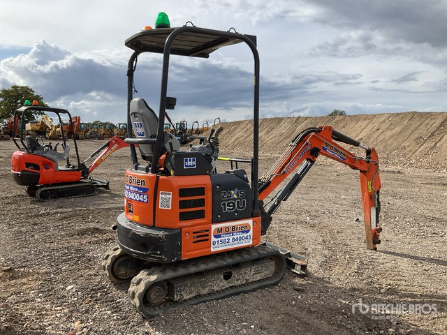 2017 Hitachi ZX19U-5A Mini Excavator: <6.6t - Мини-экскаватор: фото 4 2017 Hitachi ZX19U-5A Mini Excavator: <6.6t - Мини-экскаватор: фото 4
