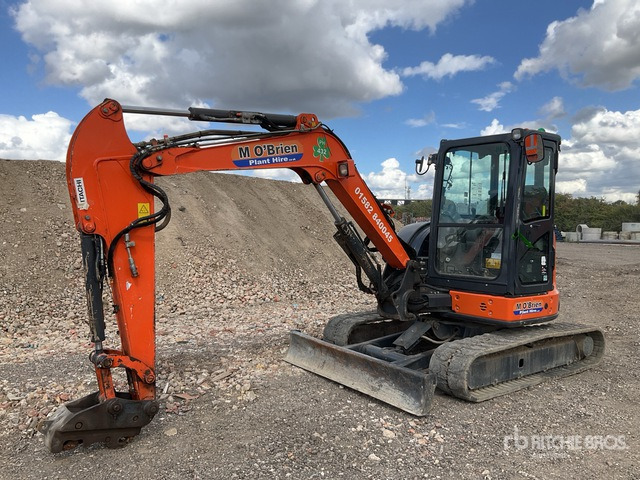 2017 Hitachi ZX55U-5A CLR Mini Excavator: <6.6t - Мини-экскаватор: фото 1 2017 Hitachi ZX55U-5A CLR Mini Excavator: <6.6t - Мини-экскаватор: фото 1