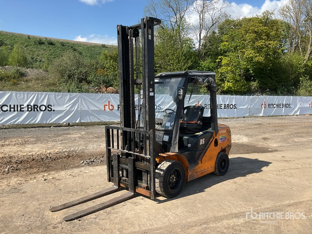 Дизельный погрузчик 2018 HangCha XF35D 3500 kg Forklift: фото 1