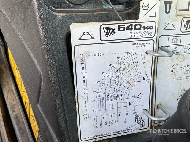 2018 JCB 540-140 Telehandler - Телескопический погрузчик: фото 5 2018 JCB 540-140 Telehandler - Телескопический погрузчик: фото 5