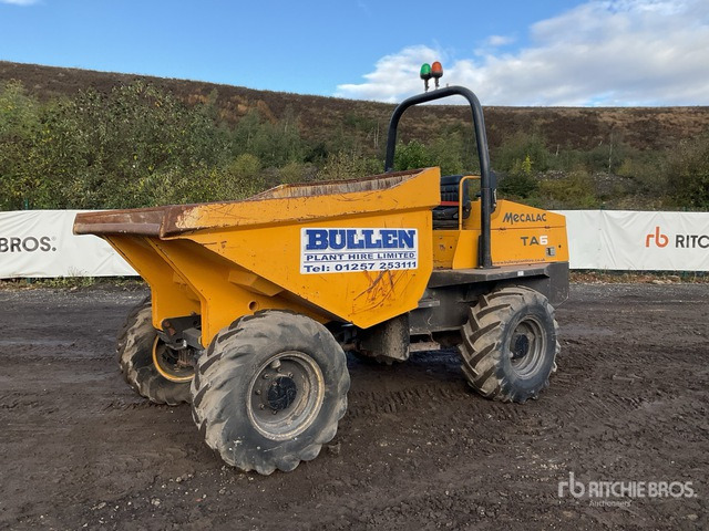 2018 Mecalac TA6 6 ton 4x4 Dumper - Внедорожный самосвал: фото 1 2018 Mecalac TA6 6 ton 4x4 Dumper - Внедорожный самосвал: фото 1