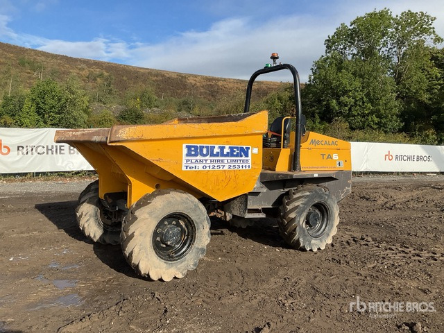 2018 Mecalac TA6 6 ton 4x4 Dumper - Внедорожный самосвал: фото 1 2018 Mecalac TA6 6 ton 4x4 Dumper - Внедорожный самосвал: фото 1
