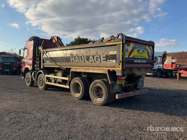 2018 Volvo FMX 8x4 Twin-Steer Sleeper Dump Truck with Crane - Самосвал: фото 3 2018 Volvo FMX 8x4 Twin-Steer Sleeper Dump Truck with Crane - Самосвал: фото 3