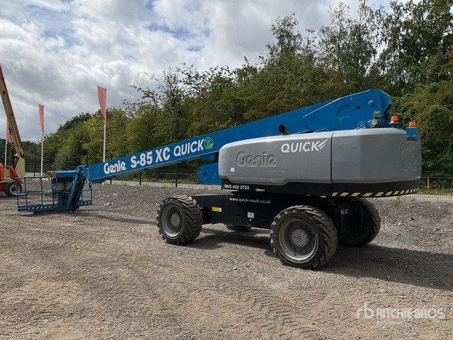 2019 Genie S85 4WD Diesel Telescopic Boom Lift - Телескопический подъемник: фото 4 2019 Genie S85 4WD Diesel Telescopic Boom Lift - Телескопический подъемник: фото 4