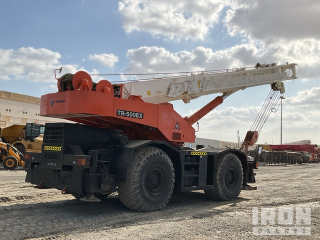 2006 Tadano TR-500EX 50 ton 4x4x4 Rough Terrain Crane - Короткобазный кран: фото 4 2006 Tadano TR-500EX 50 ton 4x4x4 Rough Terrain Crane - Короткобазный кран: фото 4