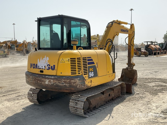 2017 Komatsu PC56-7 Mini Excavator: <6.6t - Мини-экскаватор: фото 3 2017 Komatsu PC56-7 Mini Excavator: <6.6t - Мини-экскаватор: фото 3