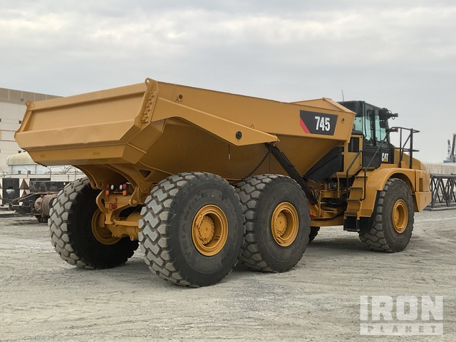 2018 Cat 745 - Сочленённый самосвал: фото 4 2018 Cat 745 - Сочленённый самосвал: фото 4