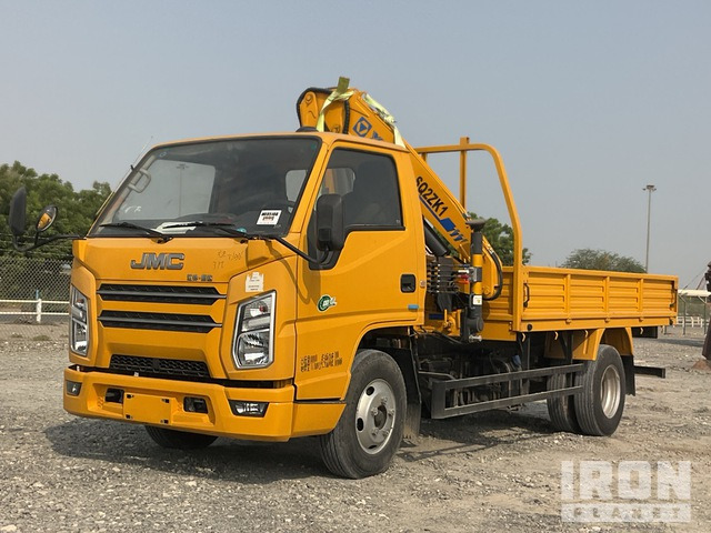 2019 JMC JX1041TG26 XCMG SQ2ZK1 2000 kg Knuckle Boo ... Flatbed Truck w/Crane - Грузовик бортовой/ Платформа, Автоманипулятор: фото 2 2019 JMC JX1041TG26 XCMG SQ2ZK1 2000 kg Knuckle Boo ... Flatbed Truck w/Crane - Грузовик бортовой/ Платформа, Автоманипулятор: фото 2