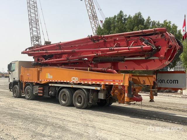 2020 Mercedes-Benz Actros 4143 2020 Sany SYM5449THBE 56 m on 8 ... Concrete Pump Truck - Автобетононасос: фото 3 2020 Mercedes-Benz Actros 4143 2020 Sany SYM5449THBE 56 m on 8 ... Concrete Pump Truck - Автобетононасос: фото 3