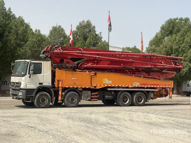 2020 Mercedes-Benz Actros 4143 2020 Sany SYM5449THBE 56 m on 8 ... Concrete Pump Truck - Автобетононасос: фото 2 2020 Mercedes-Benz Actros 4143 2020 Sany SYM5449THBE 56 m on 8 ... Concrete Pump Truck - Автобетононасос: фото 2