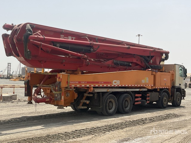 2020 Mercedes-Benz Actros 4143 2020 Sany SYM5449THBE 56 m on 8 ... Concrete Pump Truck - Автобетононасос: фото 4 2020 Mercedes-Benz Actros 4143 2020 Sany SYM5449THBE 56 m on 8 ... Concrete Pump Truck - Автобетононасос: фото 4