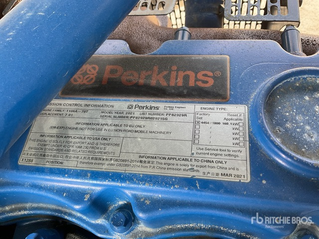 2021 FG Wilson P150-5 150 kVA Skid-Mounted Generator Set - Электрогенератор: фото 5 2021 FG Wilson P150-5 150 kVA Skid-Mounted Generator Set - Электрогенератор: фото 5