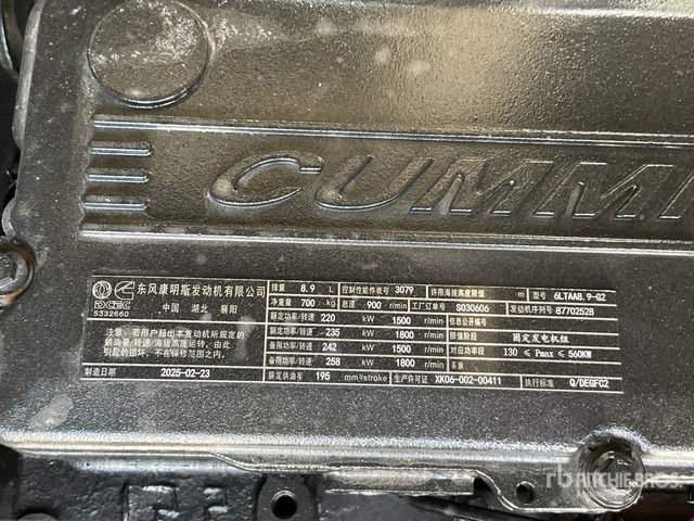 2025 Cummins HC.1441 F1 250 kVA Skid-Mounted (Unused) Generator Set - Электрогенератор: фото 5 2025 Cummins HC.1441 F1 250 kVA Skid-Mounted (Unused) Generator Set - Электрогенератор: фото 5